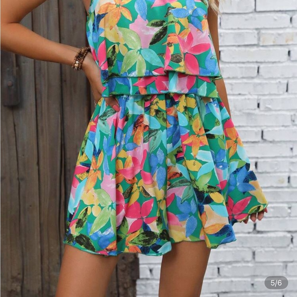 Vibrant Floral romper